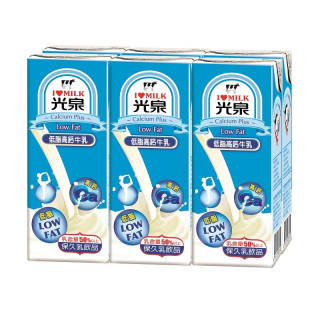 Low-fat and high-calcium milk *6pcs*