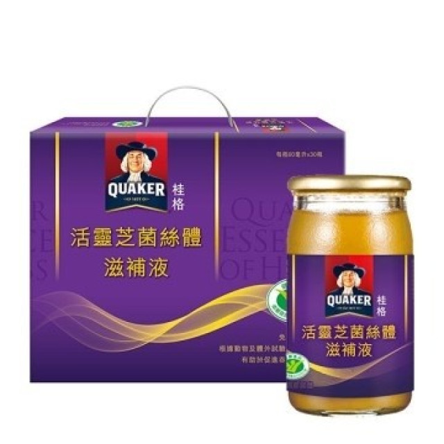 Quaker-Cordyceps Ganoderma Drink *6 bottles*