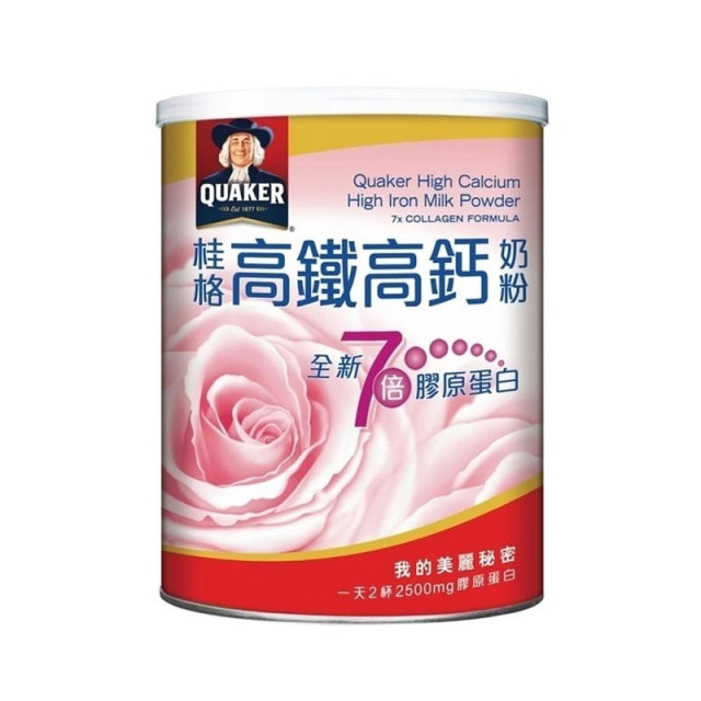 Quaker-Iron + Calcium + Collagen Milk Powder