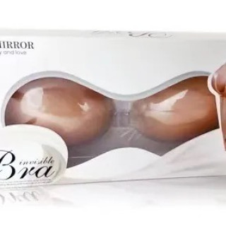 Peach- Silicone Invisible Bra