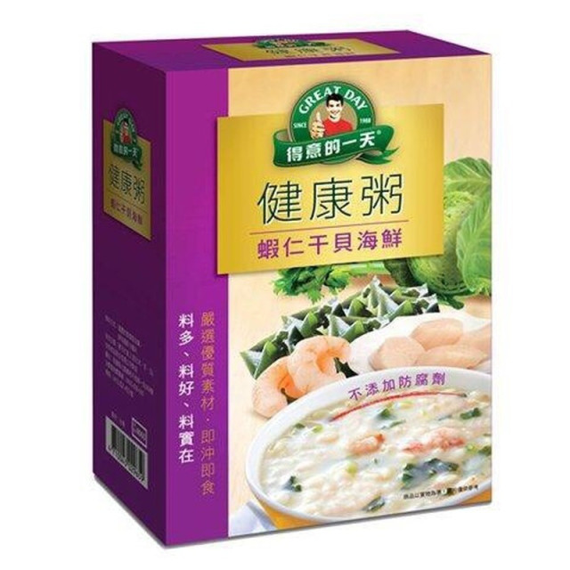 Great Day- Shrimp and Scallop Seafood Porridge *4 pieces*