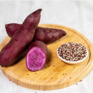 Kening-Purple Sweet Potato Quinoa Milk