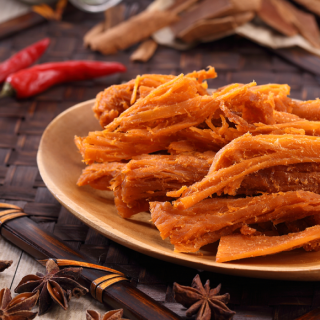 Kinmen Beef Tendon Strips (spicy) 