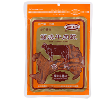 Kinmen Beef Tendon Strips (spicy) 