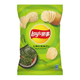 Lay's Potato Chips (Kyushu Rock Grilled Seaweed)